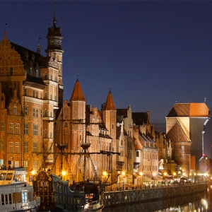 DANZIG zur blauen Stunde
