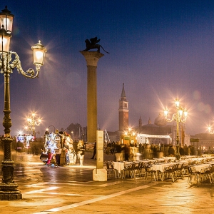 Venedig zur blauen Stunde