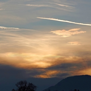 Dämmerung, letztes Licht