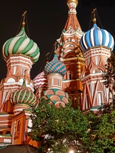 Moskau bei Nacht, Basiliuskathedrale